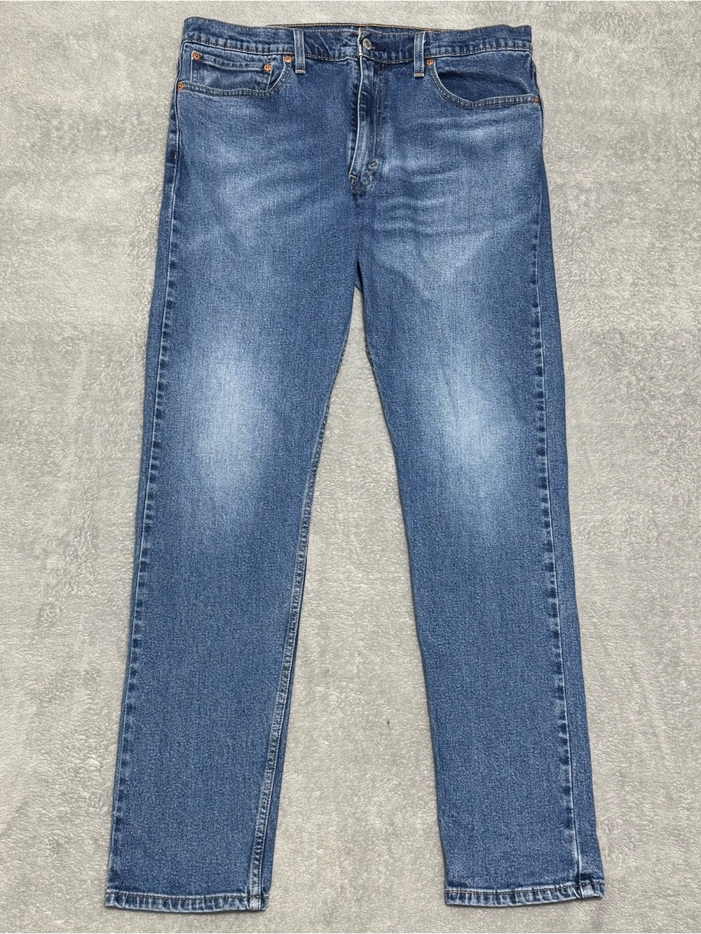 Levi’s 512 Slim Taper Jeans Mens 36x34 Blue Medium Wash Denim Casual Minimalist